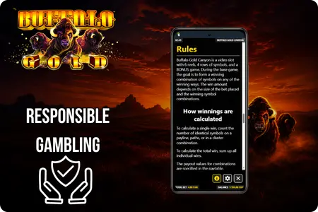 Buffalo Gold Responsible Game and rules